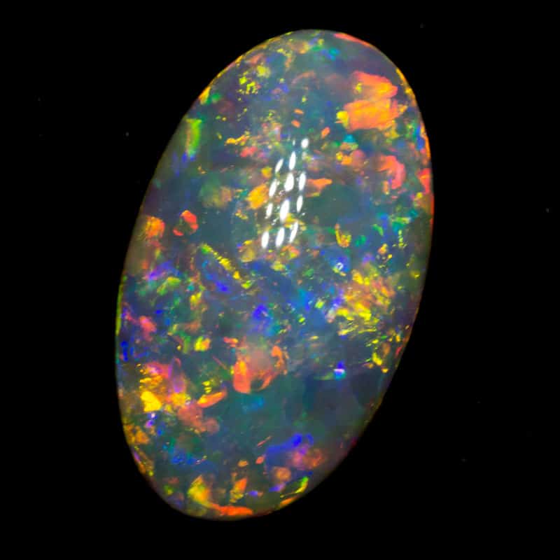2.74 ct gem crystal opal 13.9x9.1x4.1mm