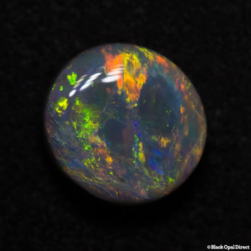 2.79 ct semi black opal 10x9x4.5mm