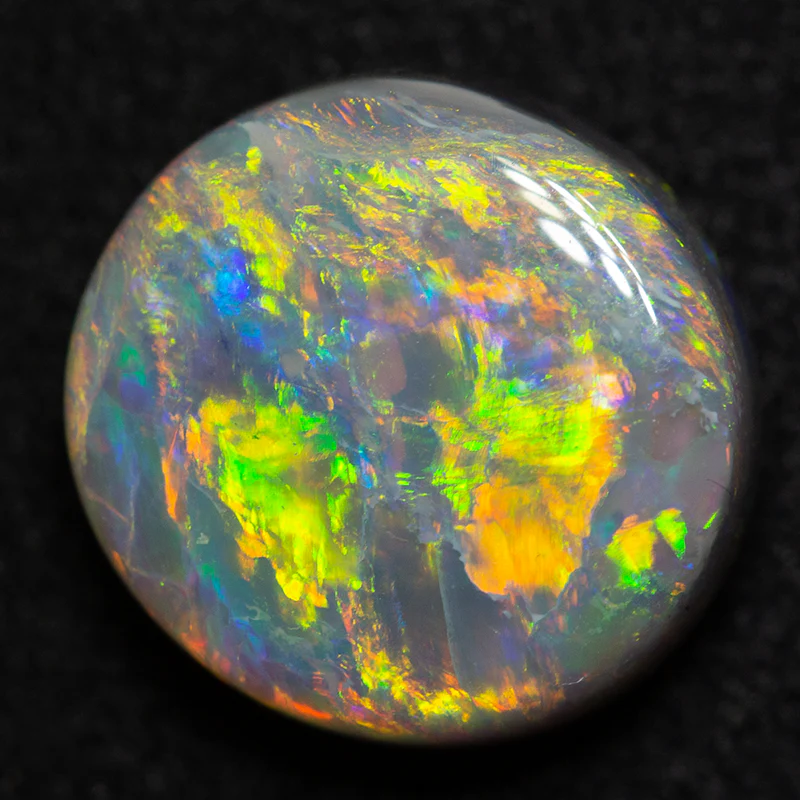 2.79 ct dark opal 10x9x4.5mm