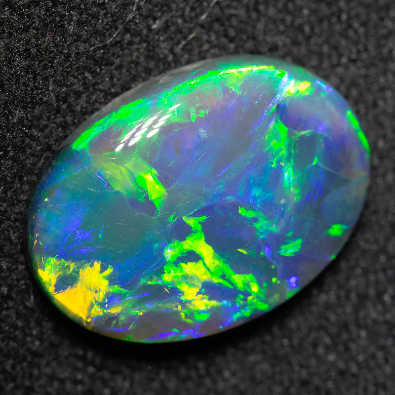 2.81 ct black opal 12.9x9.2x3.5mm