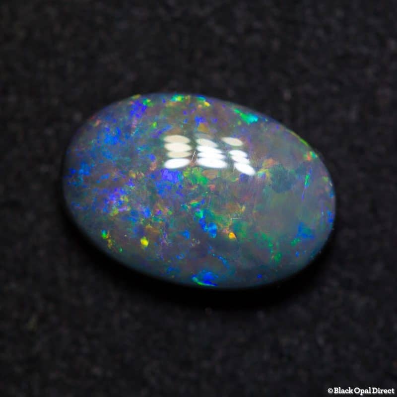 2.83 ct black opal 11.5x8x4mm