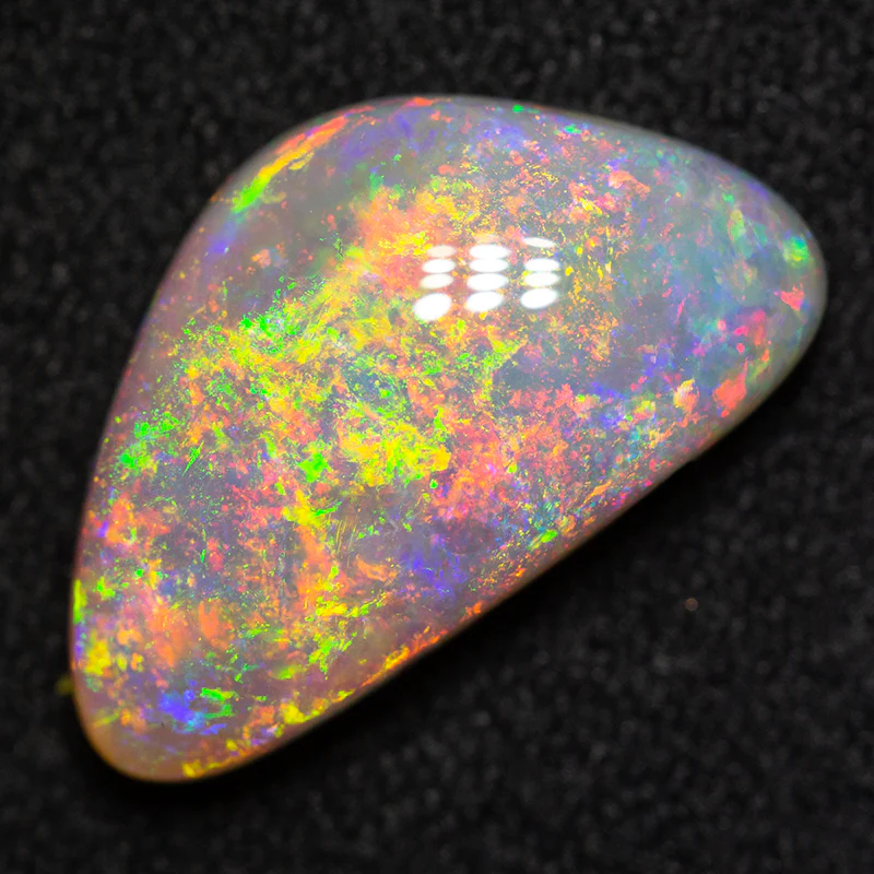 2.84 ct gem dark opal 15x8x4mm