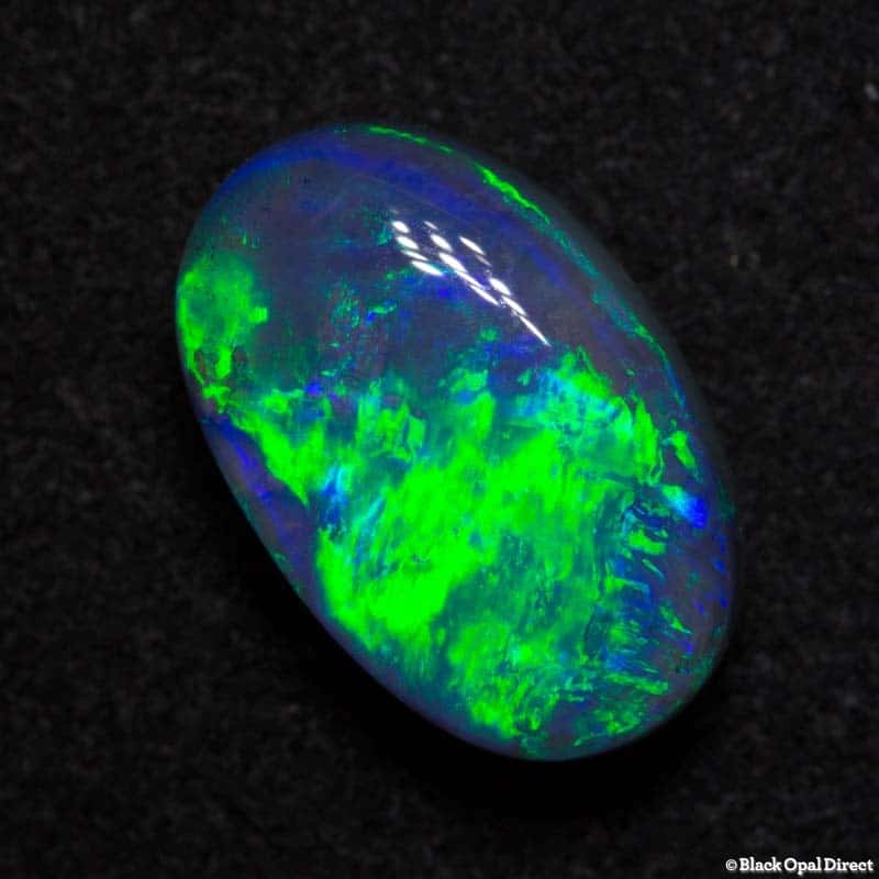 2.86 ct black opal 11x7x5mm