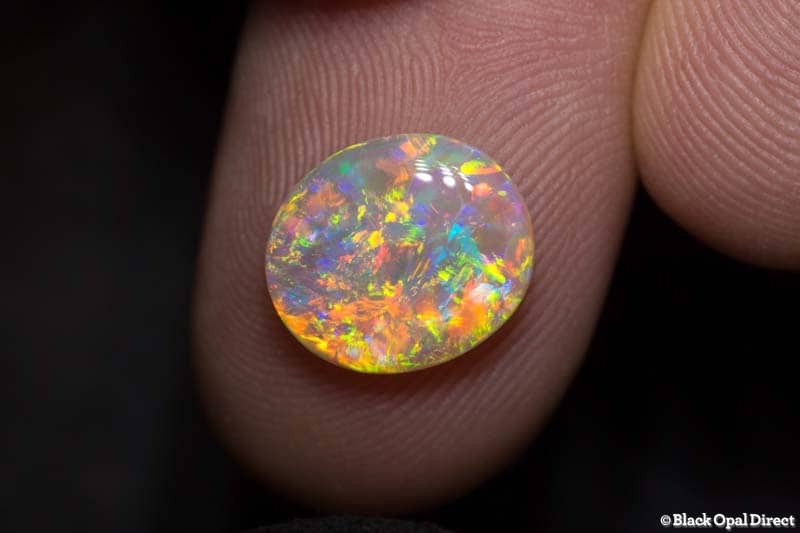 2.86 ct gem crystal opal collectors piece 12x10x3.5mm