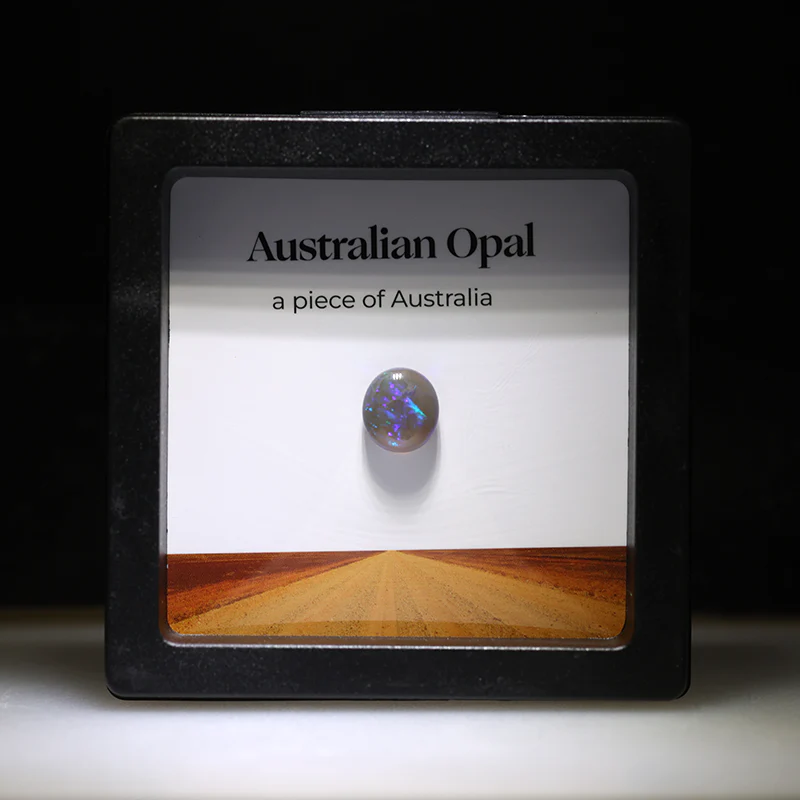 2.90 ct dark opal treasure box