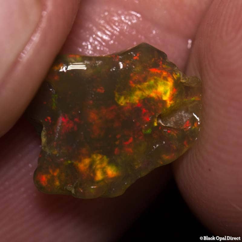 2.96 ct rough opal piece 13mm across