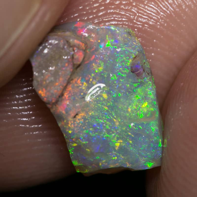 2.97 ct rough opal piece 13mm across