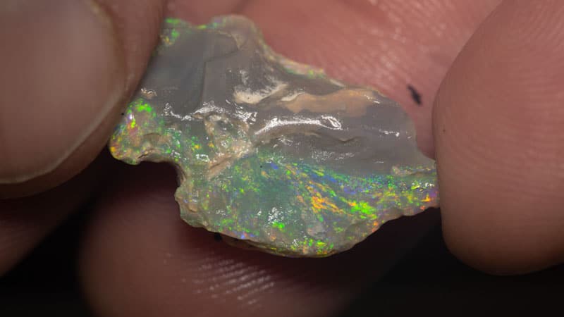 12.14 ct rough opal piece 24mm