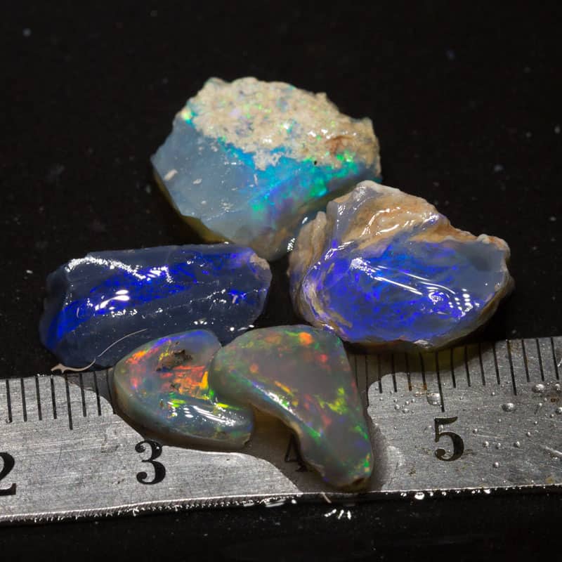20 ct rough opal parcel 5pc