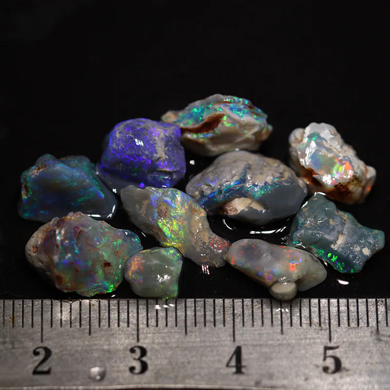 21.50 ct rough opal parcel 10pc