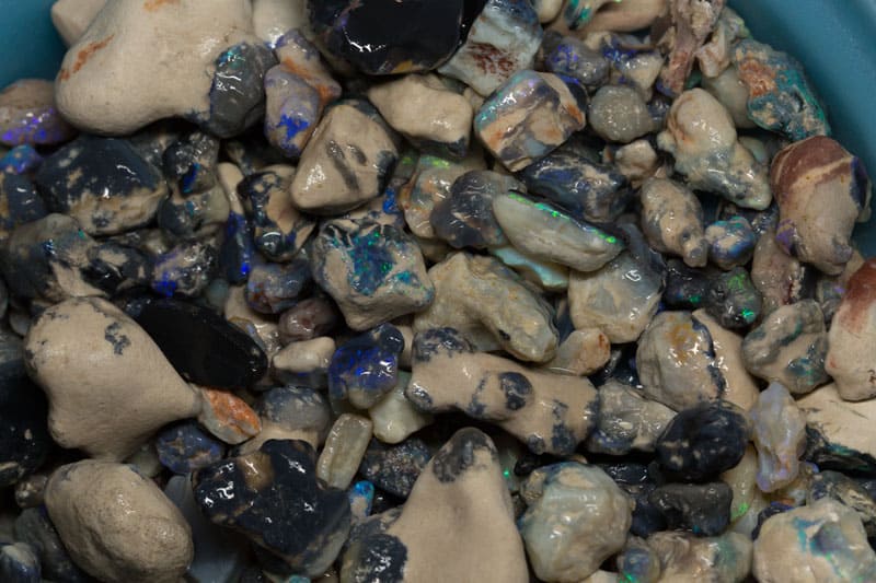 2195 ct rough opal parcel for experienced cutters