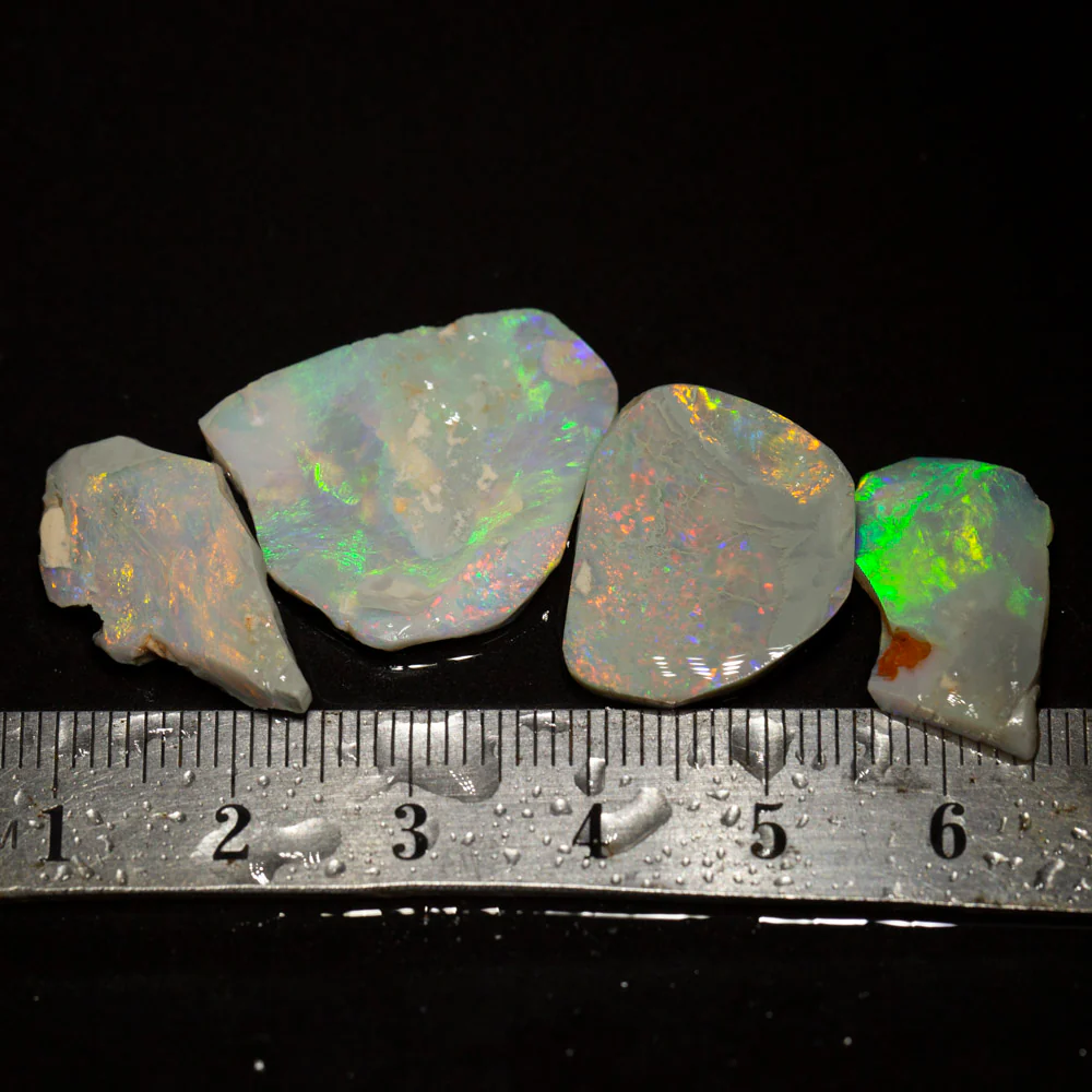 23 ct rough opal parcel 4pc