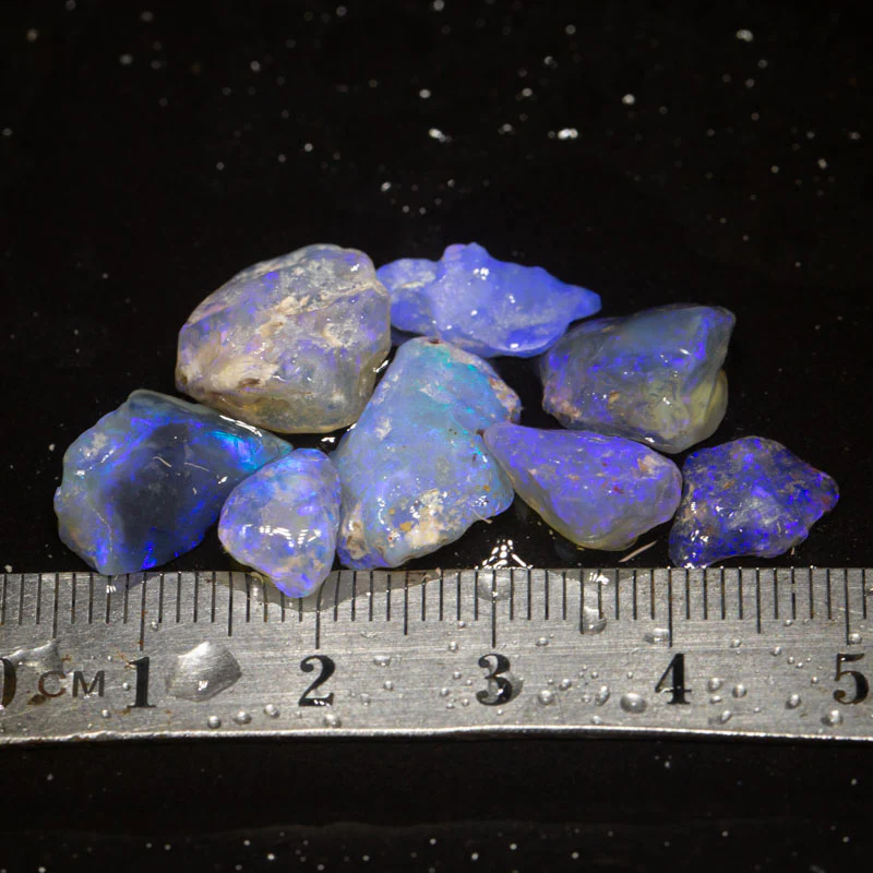 24 ct rough opal parcel 8pc