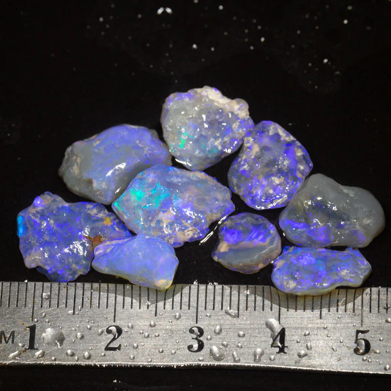 24 ct rough opal parcel 9pc