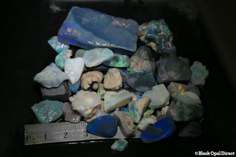 244 ct rough opal parcel for beginners