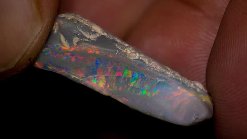 25.00 carat rough opal piece