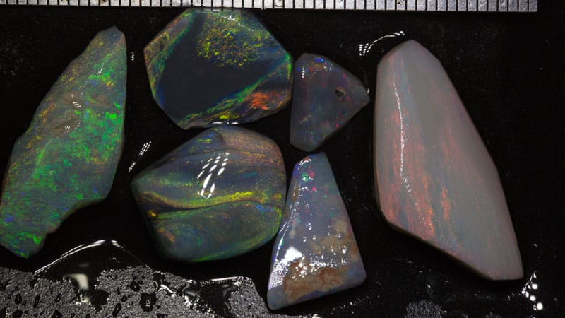 25 ct rough opal parcel 5pc