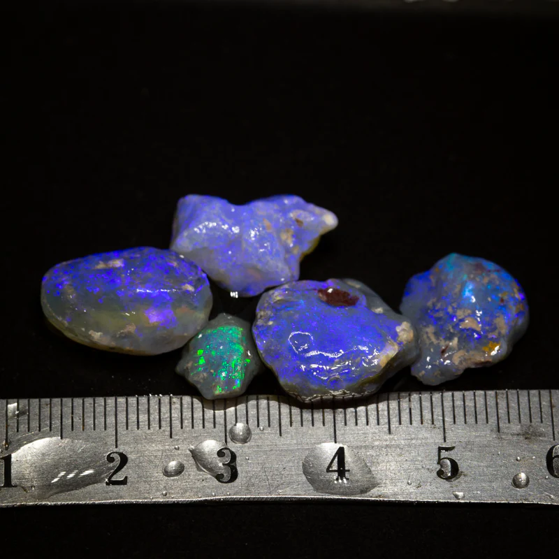 25 ct rough opal parcel 5pc