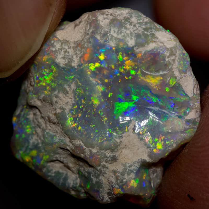 26.10 ct rough opal piece 23mm across