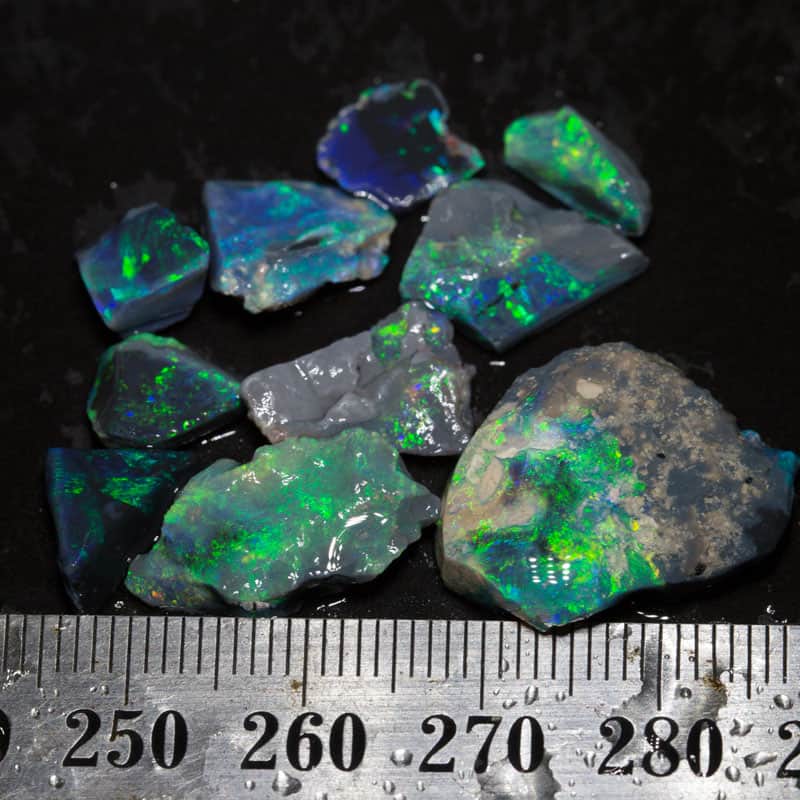 26 ct rough opal parcel 10 pieces