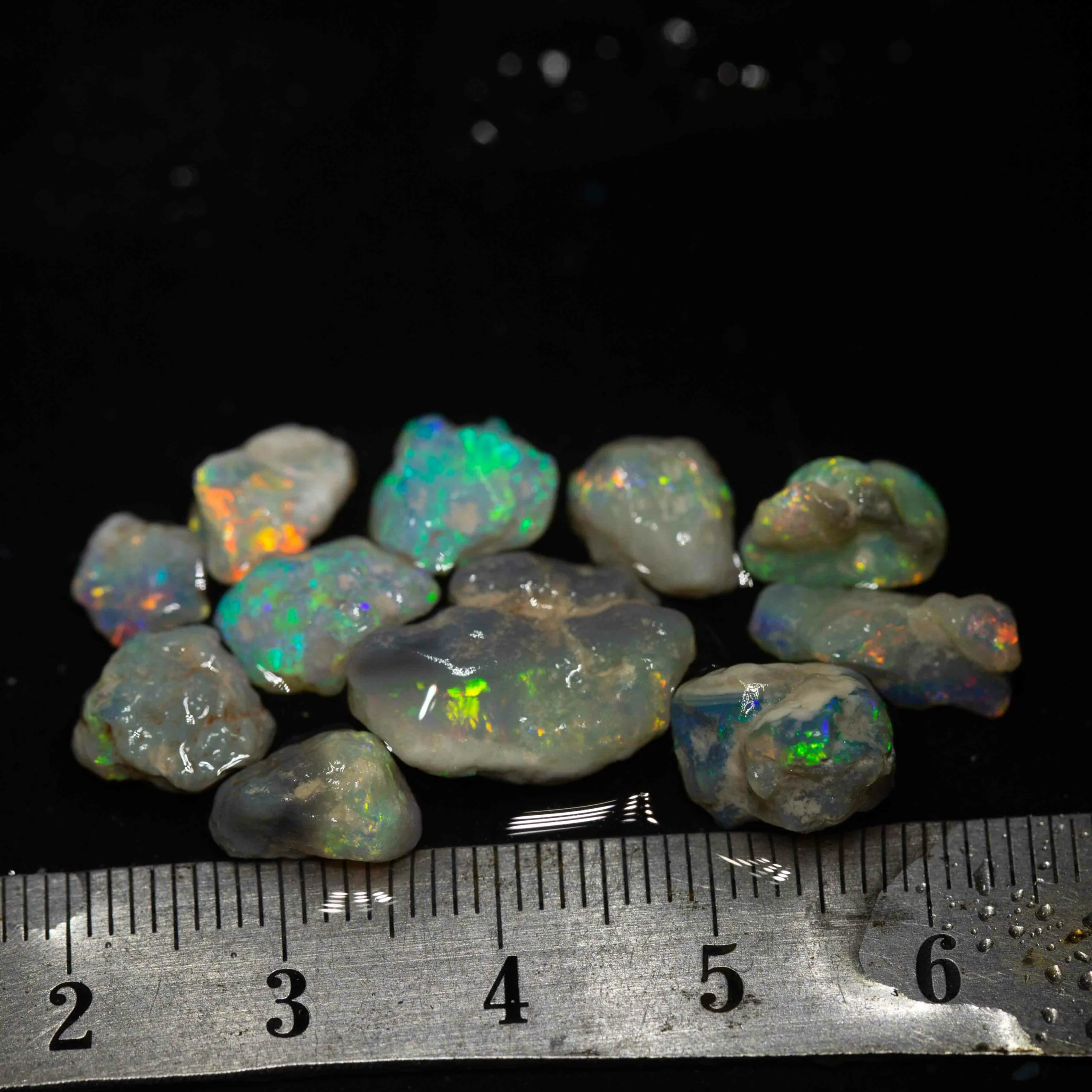 26 ct rough opal parcel 11pc