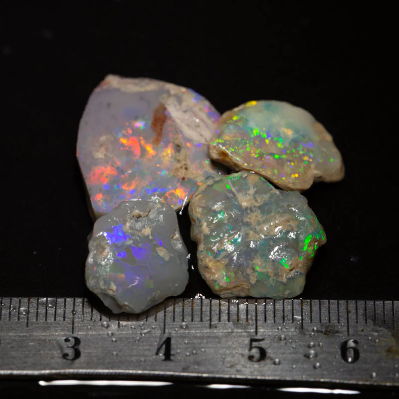 26 ct rough opal parcel 4pc