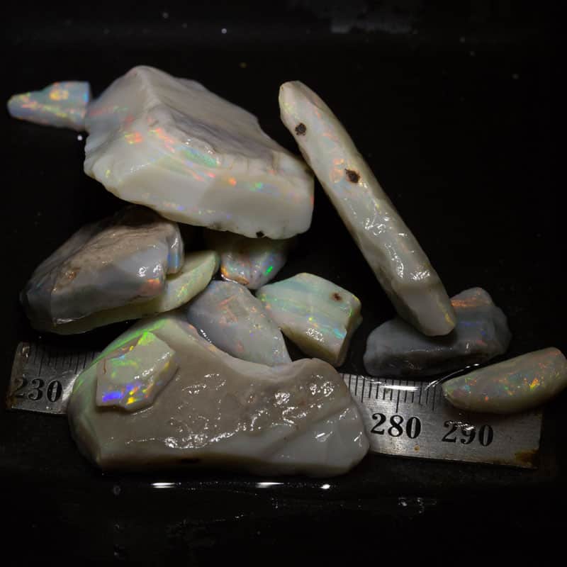 263 ct rough opal parcel 13 pieces