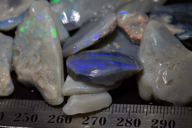 264 ct rough opal practice parcel for beginners