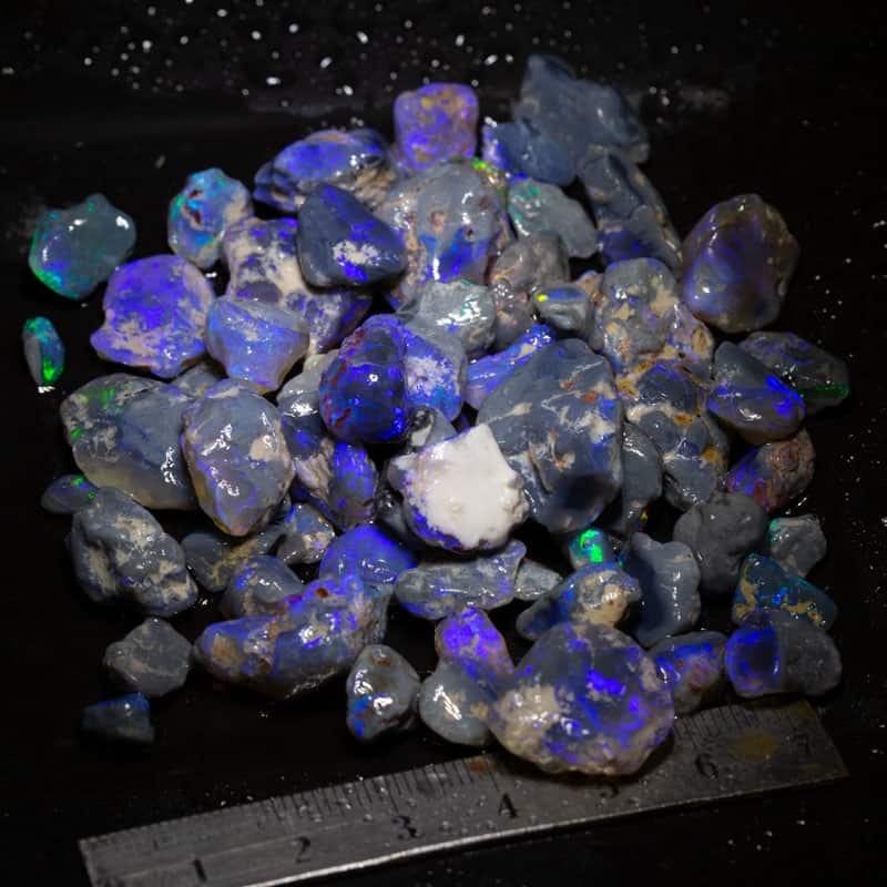283 ct rough opal parcel 59 pieces