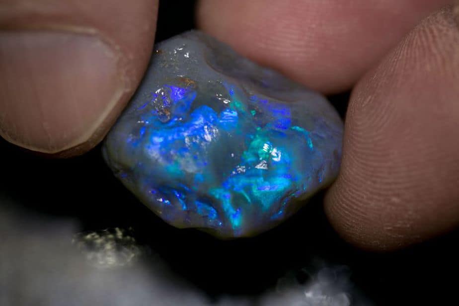 29 carat rough opal piece 25mm across