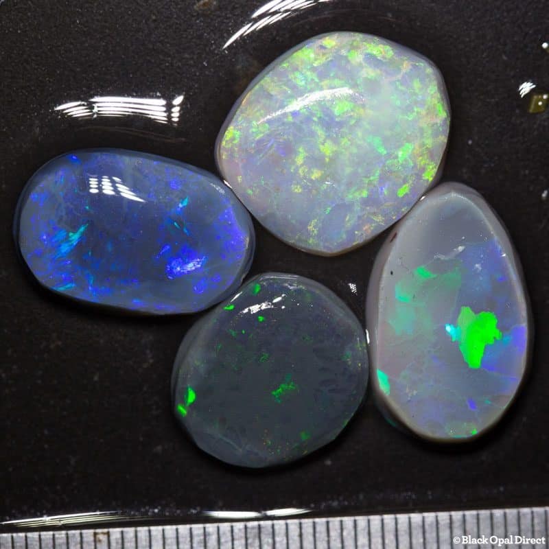 29 ct opal rubs 4 pieces