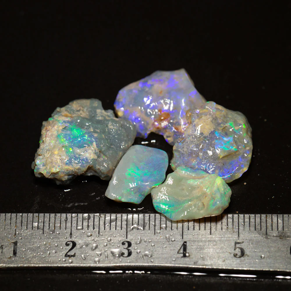 29 ct rough opal parcel 5pc