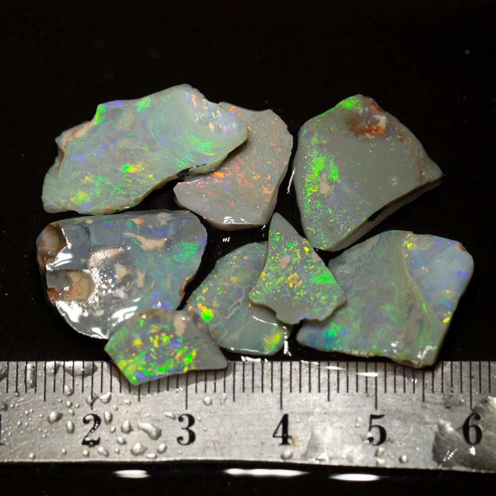 29 ct rough opal parcel 8pc