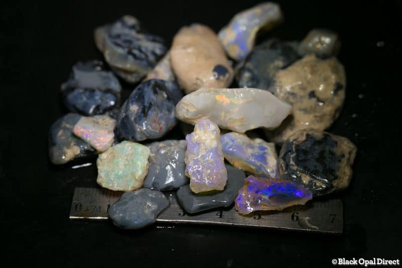 291 ct rough opal parcel for beginners