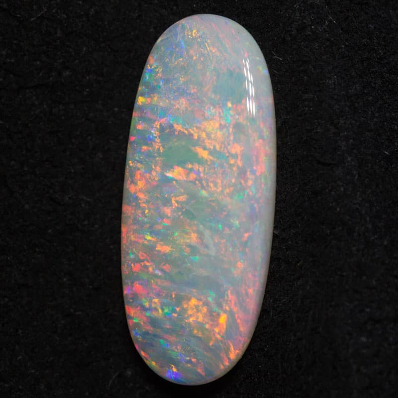 3.04 ct white opal 18x8x3mm
