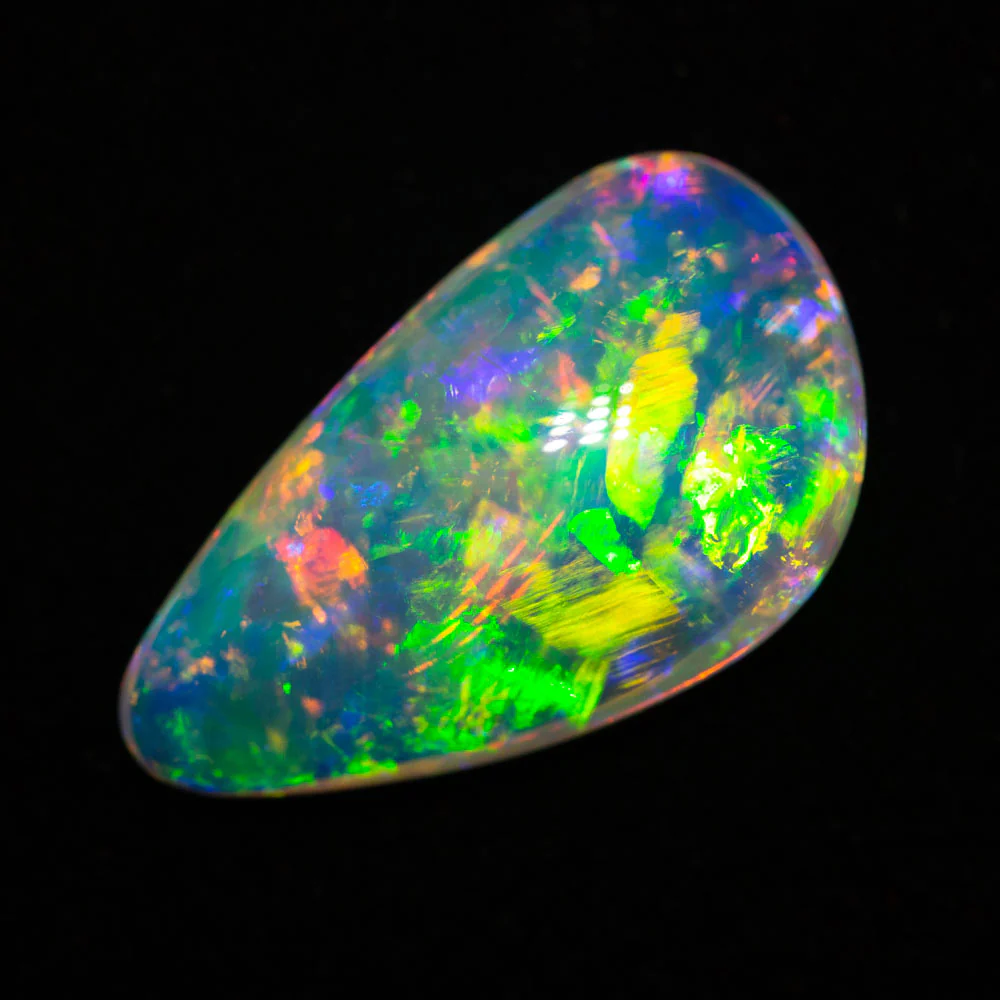 3.05 ct gem double-sided crystal opal 15.8x8.9x4.3mm - Image 3