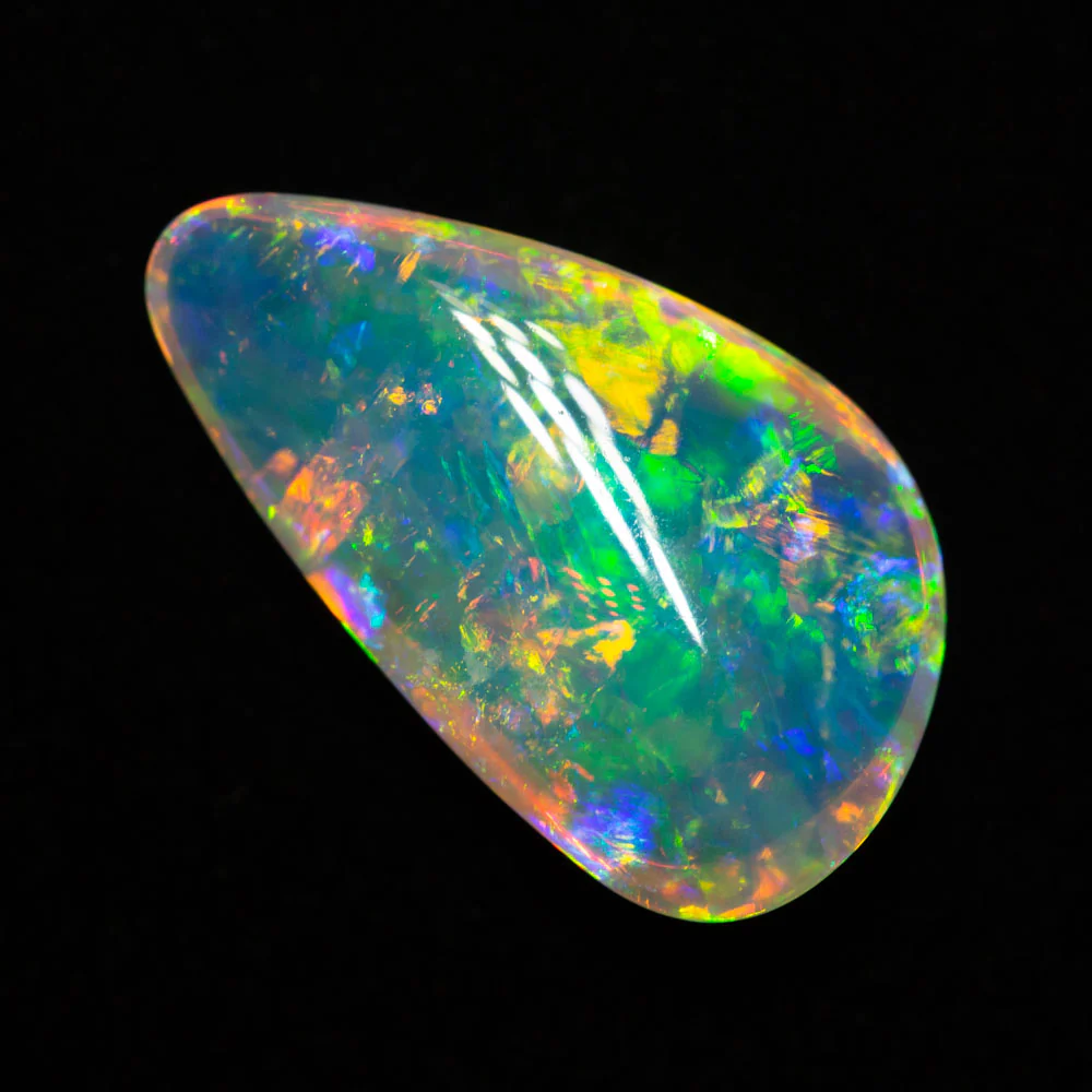 3.05 ct gem double-sided crystal opal 15.8x8.9x4.3mm - Image 4
