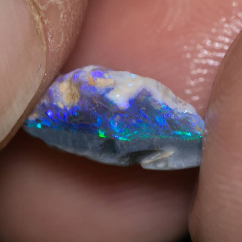 3.09 ct rough opal piece 14mm across