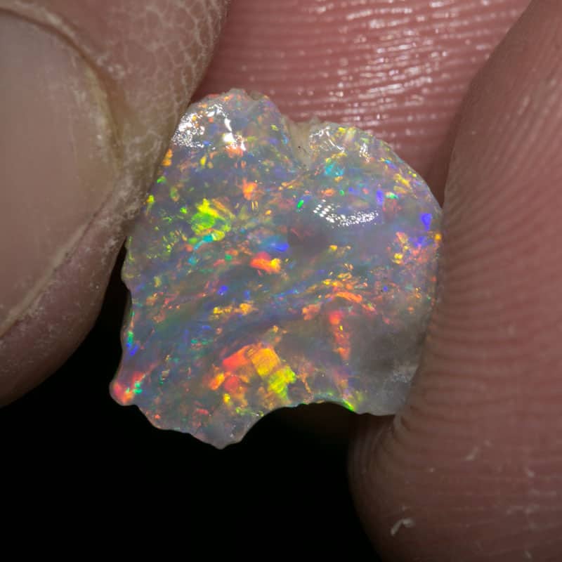3.10 ct rough opal piece 12mm across