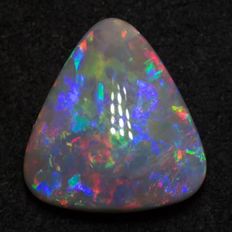 3.13 ct black opal 12.3x11.2x4.4mm