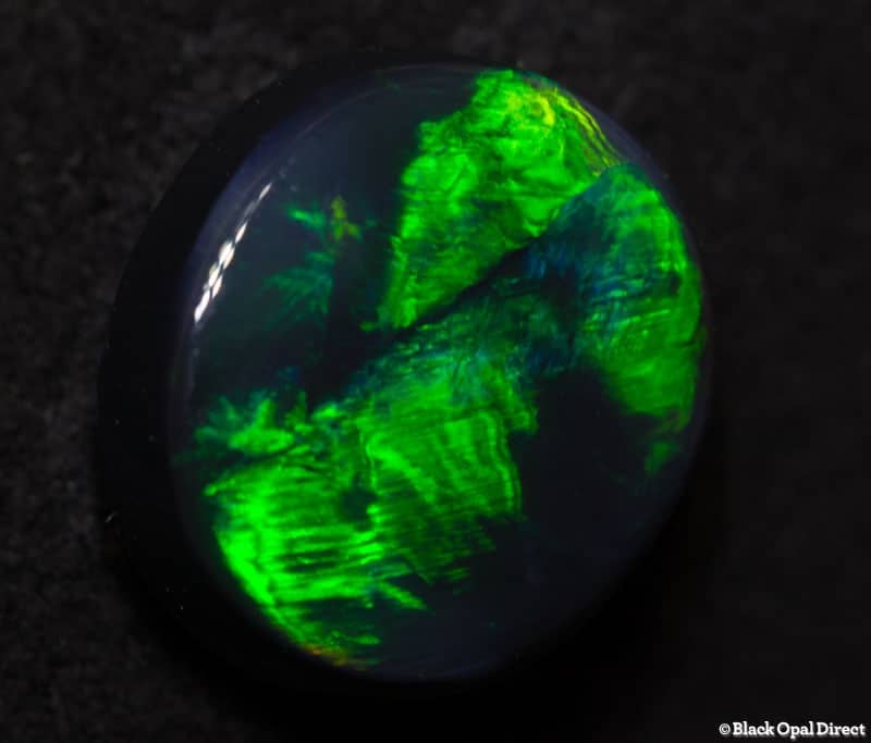 3.14 ct black opal 10.5x10x4.5mm