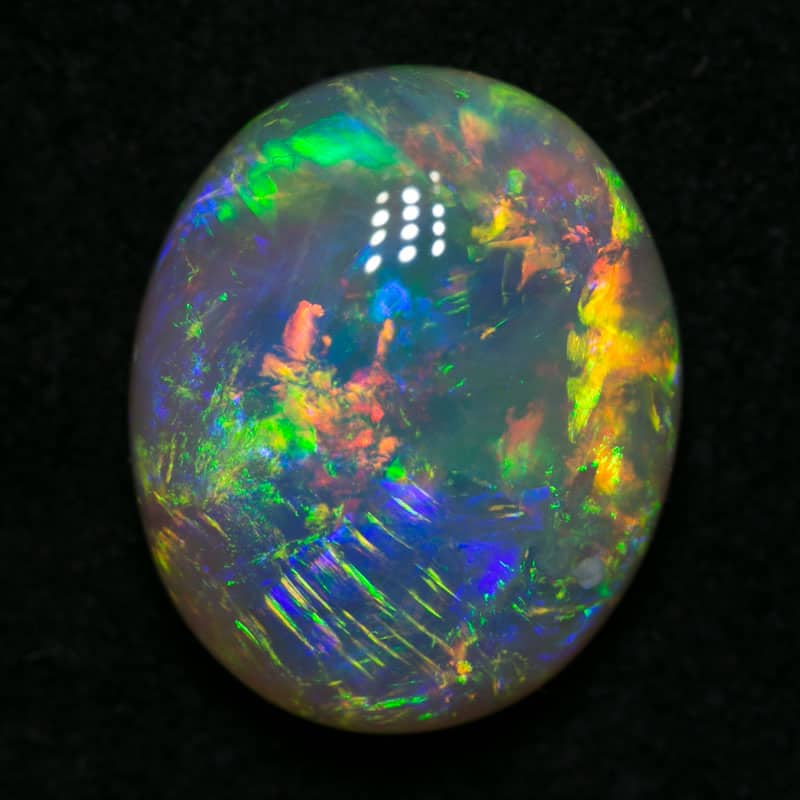 3.18 ct gem crystal opal 11.5x9.5x4.5mm