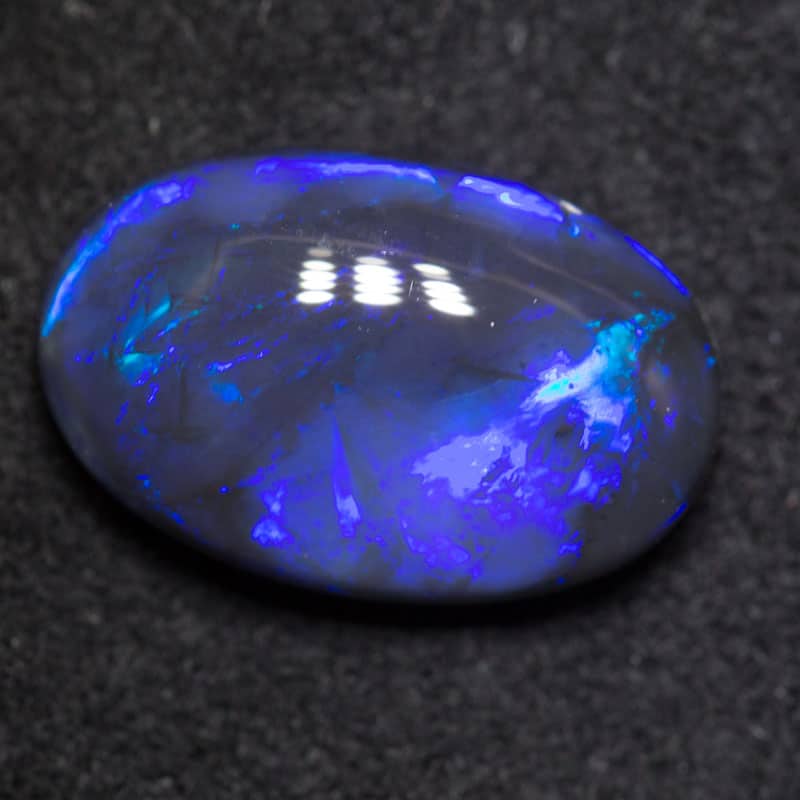 3.19 ct black opal 13x8x4.5mm
