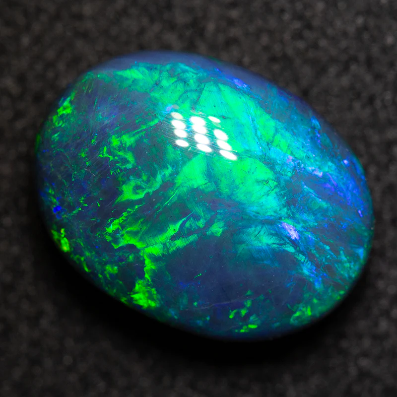 3.25 ct black opal 11x8.3x5mm