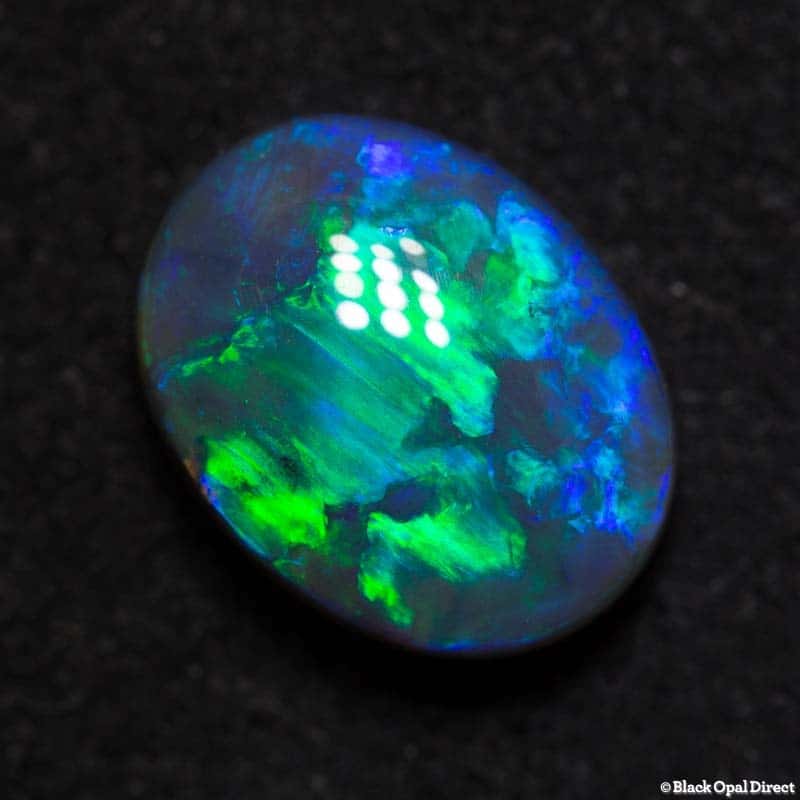 3.25 ct black opal 11x9x5mm