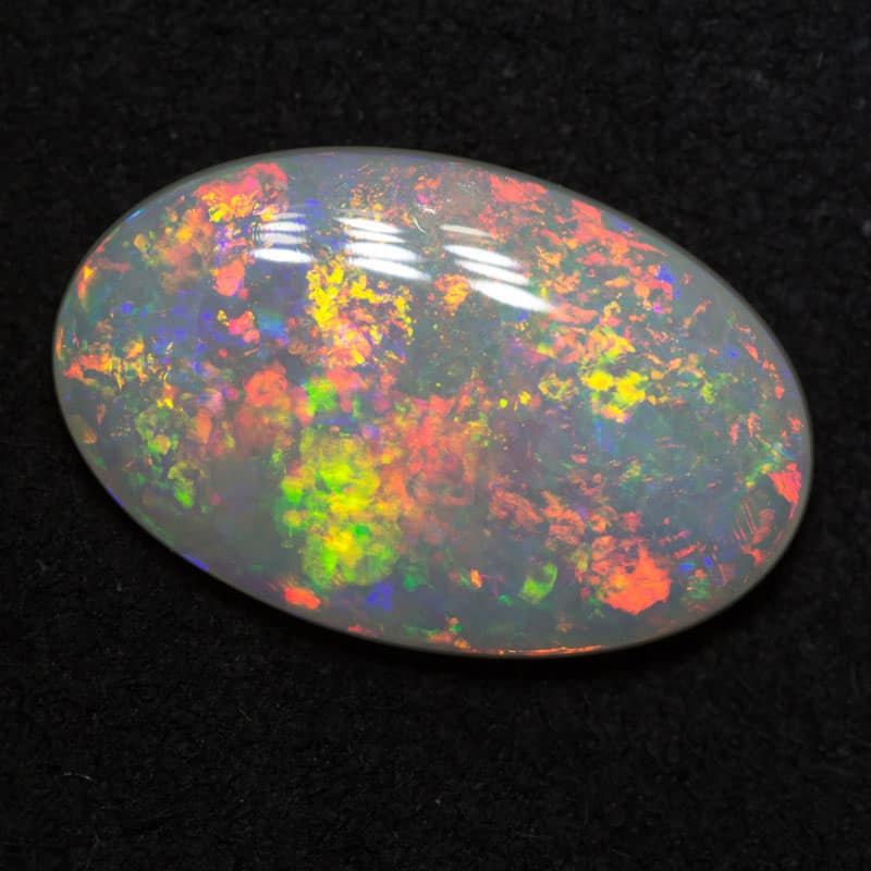 3.25 ct dark opal 15.8x10x3.1mm