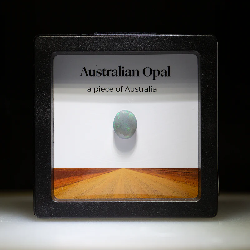 3.25 ct dark opal treasure box