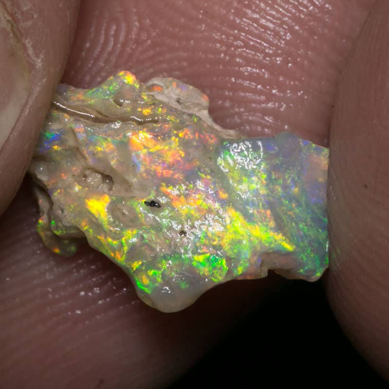 3.25 ct rough opal piece 15mm across