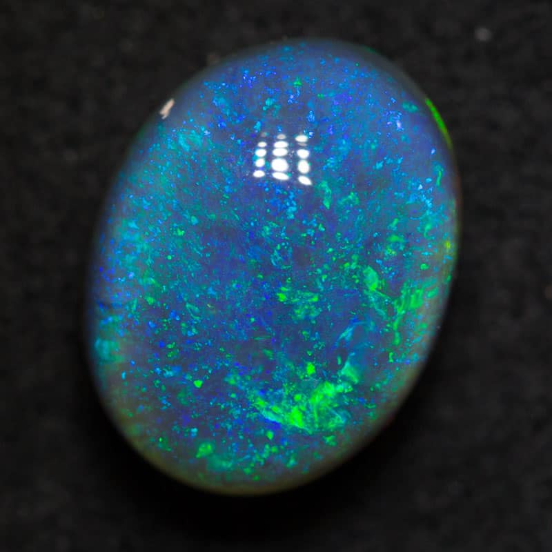 3.28 ct black opal 9.9x7.7x5.4mm