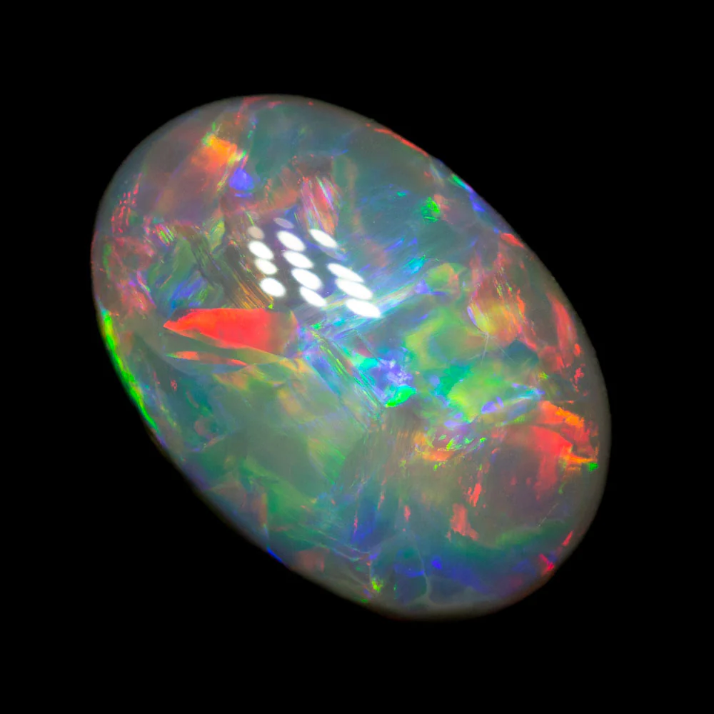3.28 ct gem dark opal 12.3x8.5x5mm